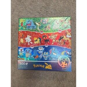 Buffalo Games Pokemon Foil Collage 500 Piece Jigsaw Puzzle